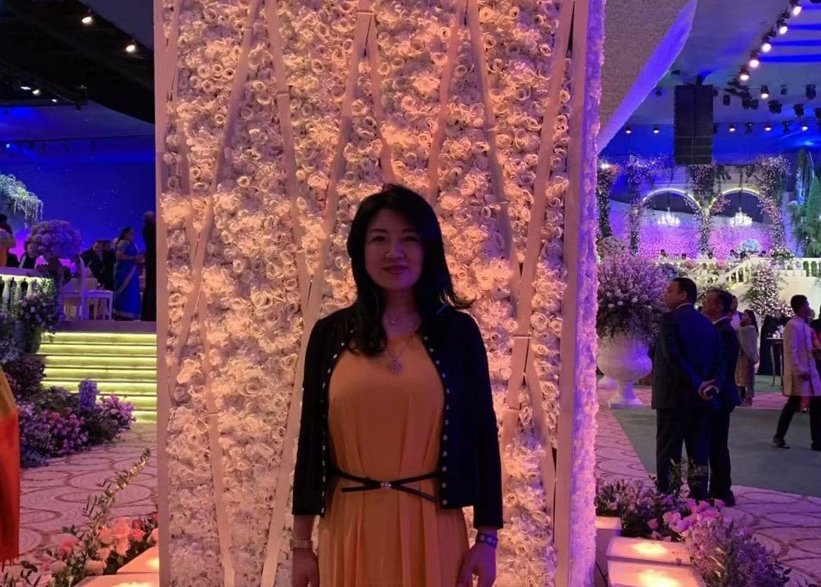 Invited as a jewelry supplier to the Ambani family wedding